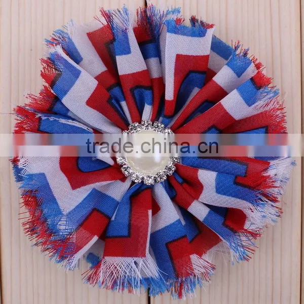 Fraying Chiffon Flower Clip for Kids Hair Accessories photo-5