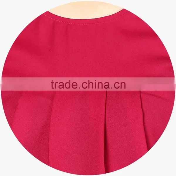 Factory Price Red Blank Sleeveless Chiffon Maternity Clothes Dresses photo-5
