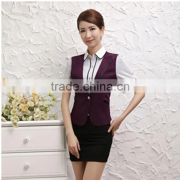 2016 Fashion Restaurant Coffee Workwear Hotel Waitress Uniforms photo-2