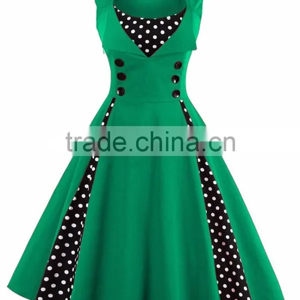 Walson Z&M Women Sexy Party Cocktail 60s Summer Dresses photo-3