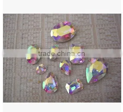 Teardrop Crystal Beads Crystal Fancy Stones for Dresses photo-4