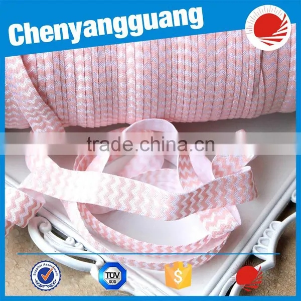 Printed Fold Over Elastic For Headband photo-2