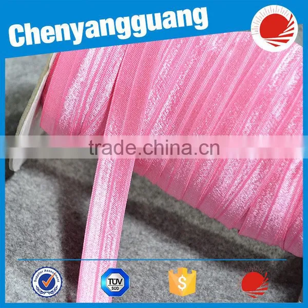 High Stretchy 5/8'' Velvet Fold Over Elastic for Baby Hair Headbands FOE photo-2