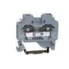 Gray / Blue 2 Conductor Through Spring Cage Terminal Block 600V 25A
