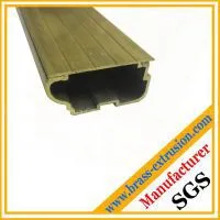 Brass Hardware Extrusion Profile Section photo-2