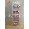 POS Free Standing Cosmetic Cardboard Display Stand / Custom Point Of Purchase Displays