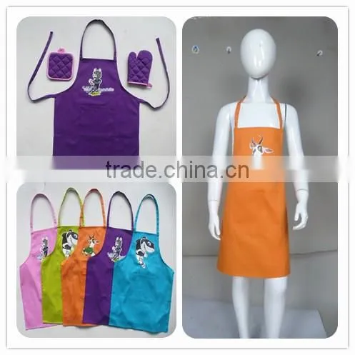 100%cotton Cheap Children Cooking Aprons