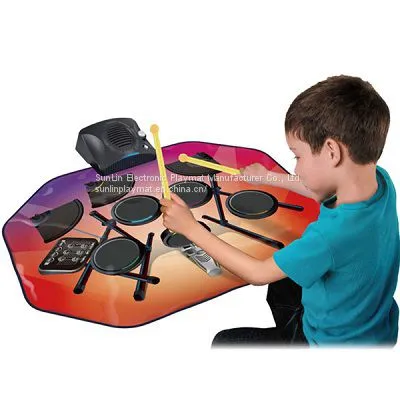 Glowing Drum Kit Mat