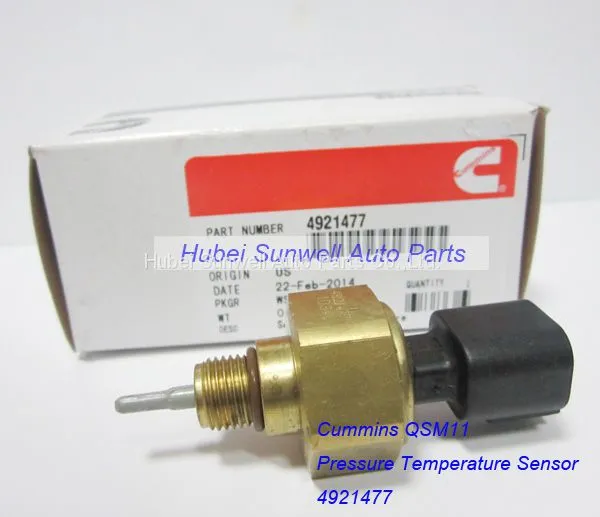 Cummins Engine Sensor M11 Pressure Temperature Sensor 4921477,3417189, photo-2