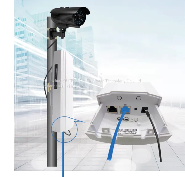 3KM Long Range Outdoor CPE AP WiFi Router 2.4GHz 300Mbs Wireless Wi-Fi Repeater Access Point Wifi Extender Bridge Client photo-5