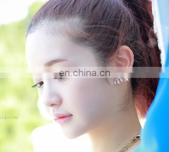 Fashion Ear Cuff Gold Zircon Ear Clip photo-2
