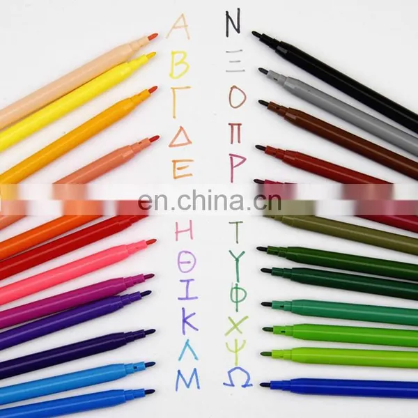 Wholesale Hot Sale Fine Tip Watercolor Markers for Drawing Art Stationery Supplies photo-4