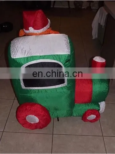 120cm Tiger in Green Train Chinese Christmas Ornament Decorations Home Hot Toys for Christmas 2017 photo-3