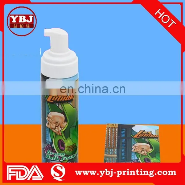 2016 YBJ Custom Heat Shrink Cap Seal Shrink Band Heat Shrink Sleeve Label Wrapping for Bottles photo-3