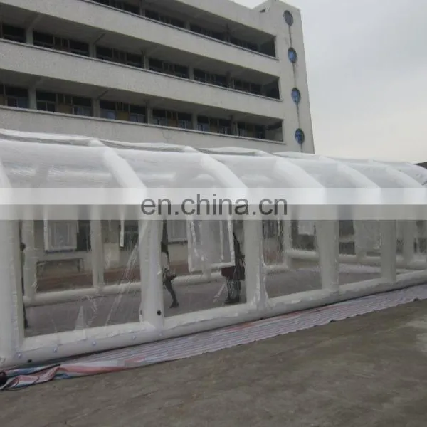 2016 Pretty High Quality Transparent Inflatable Dome Tent /transparent Swimming Inflatable Tent photo-5