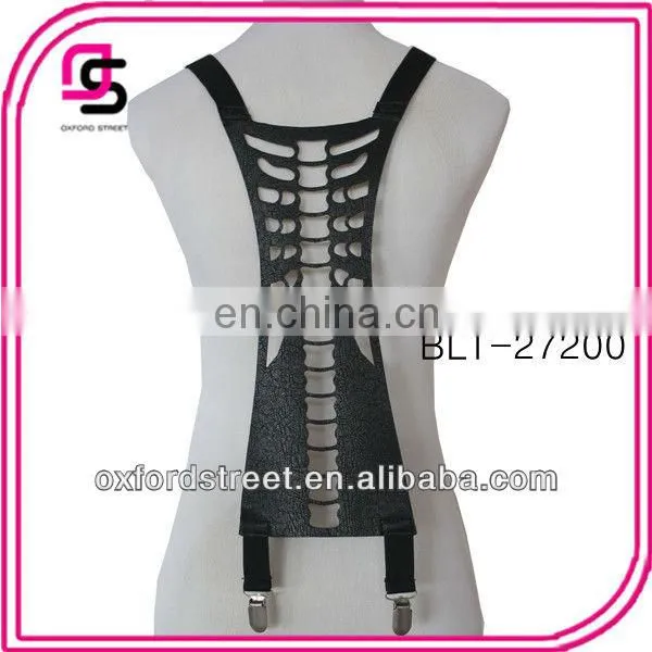 Special Fashion Design Spider PU Elastic Suspender