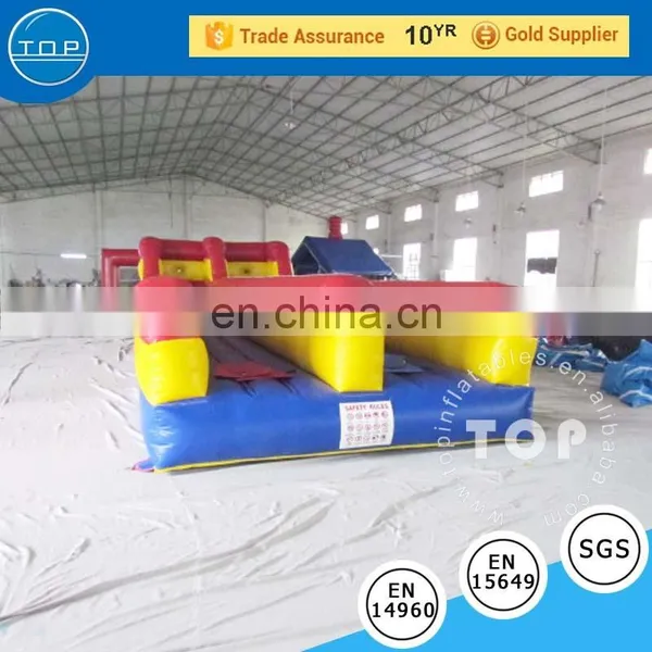 Commercial Giant Bounce House Interactive Bungee Run Adult Inflatable Obstacle Course for Sale photo-6