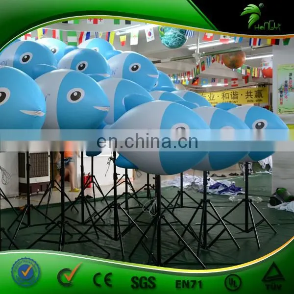 Events Romantic Decorations Tripod Inflatable Light LED Fishing Float Light Balloon Model photo-3