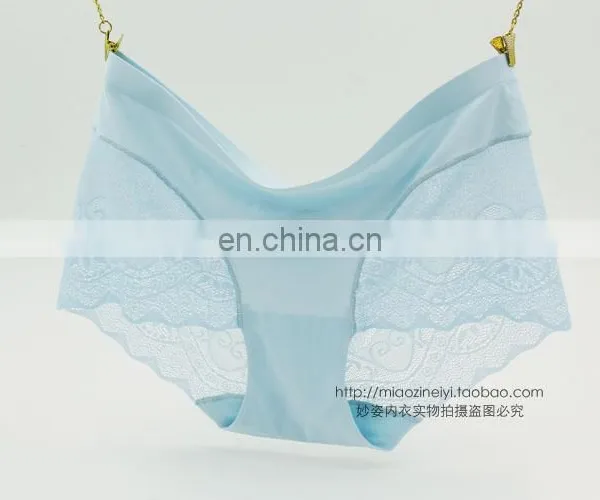 Very Soft Microfiber Seamless Panties Bonded Underwear for Fat Women photo-3