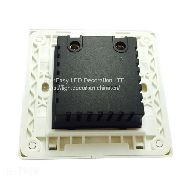 A112 Series Switch Socket 300W LED Dimmer LED SCR Rotary Type photo-2