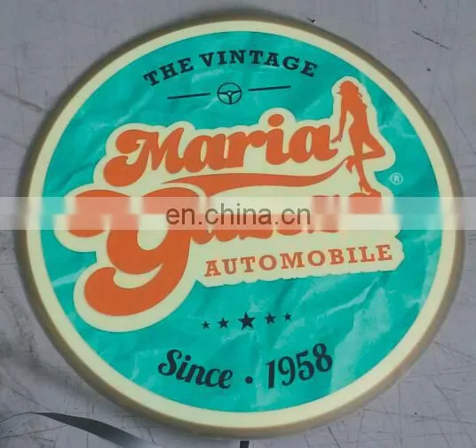Flashing Animated el Posters,EL Advertising Panel,illuminated Signs for Mobile Drinks