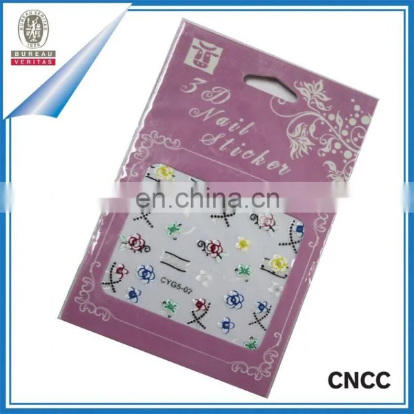 Wholesale Fashion New Colors Popular Art Nail Design Foil Nail Polish Sticker photo-2