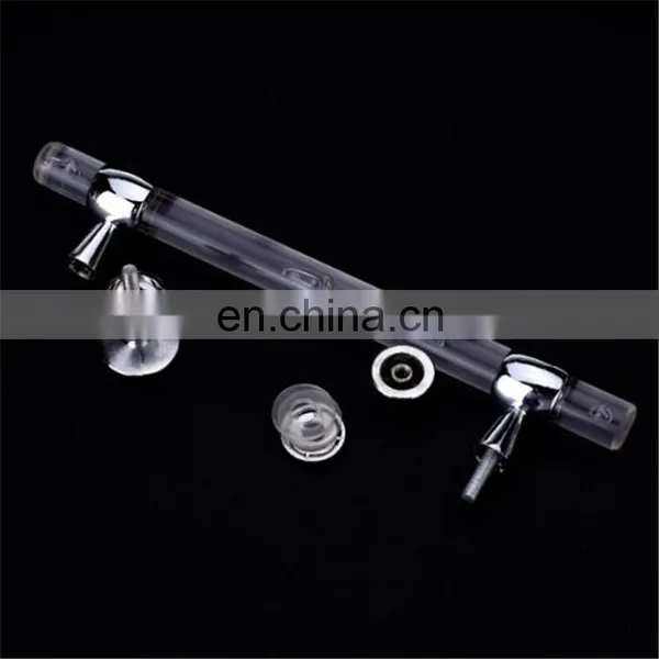 5" Lucite Acrylic Modern Cabinet Handle Pull Furniture Door T Bar Knobs and Pull Handles Golden ,acrylic Handle photo-3