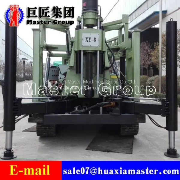 Hydraulic Water Well Drilling Rig XY-8 Hydraulic Drilling Rig photo-4