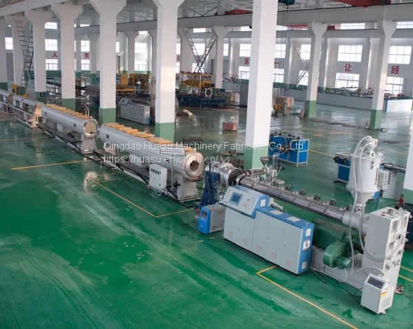 PE Water Supply Gas Distribution Pipe Production Line photo-2