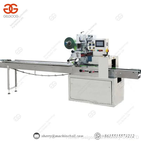 Sandwich Cheese Biscuit Pillow Type Packing Machine Electric 2.4 KW photo-2