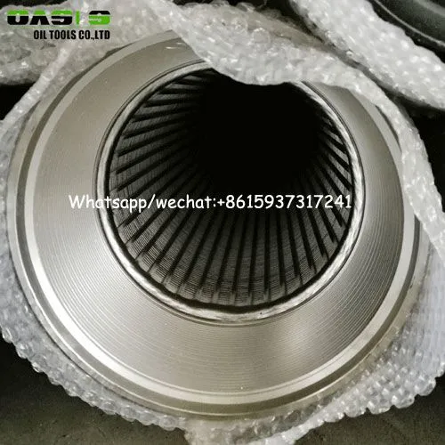 Stainless Steel Water Well Drilling Wire Wrapped Rod Based Wedge Wire Screens photo-2