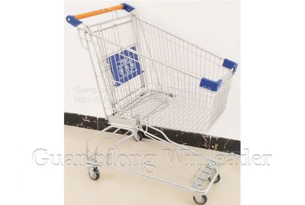 [Shopping Trolley Supplier China]Installation of Folding Supermarket Trolley
