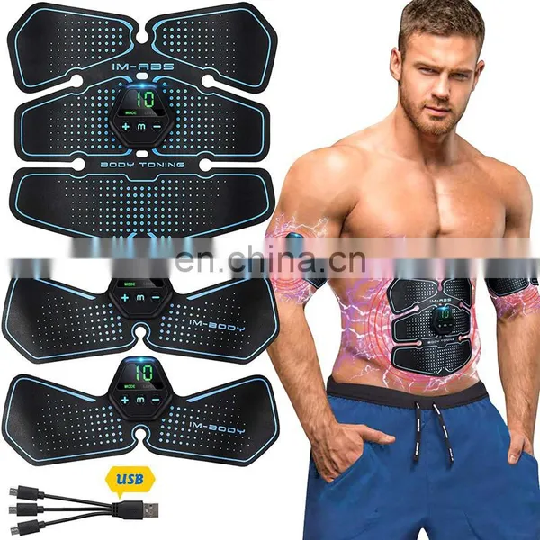 Hampool Fitness Exercise Pelvic Abdominal Electric Ems Abs Muscle Stimulator photo-7