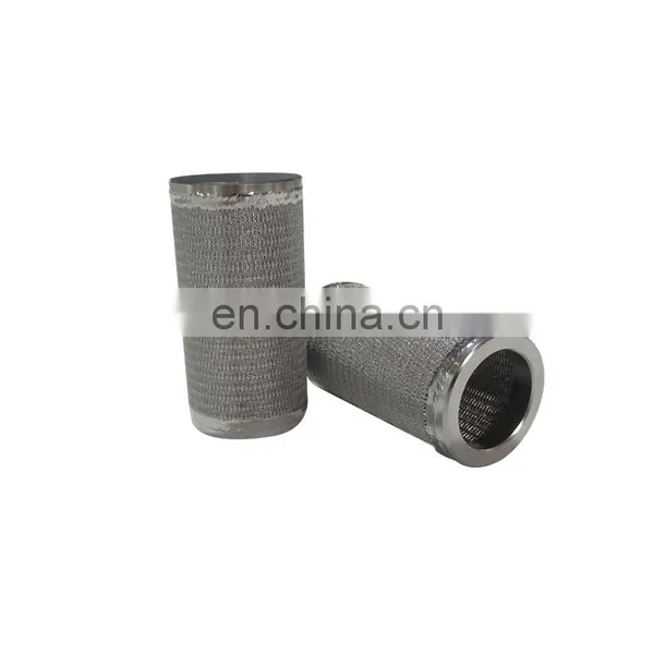 Stainless Steel Woven Mesh Cylindrical Vacuum Sintered Filter Element photo-2