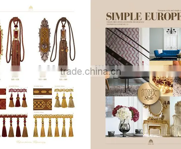 Simple European Style--Copper and Coffee,curtain Tassel Fringe,wholesale Tassels,tassel and Fringe