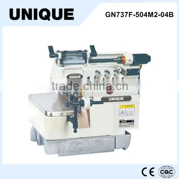3-thread Overlock Sewing Machine for Making Spaghetti Tube for Swimwear, Nightgown GN737F-504M2-04/B
