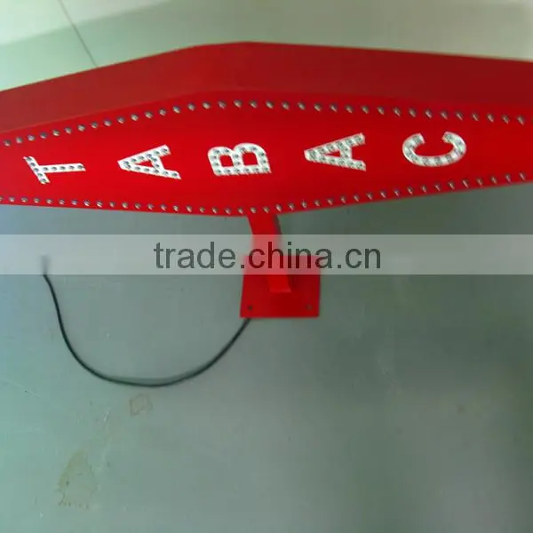 Wholesale Mounted Customized Wall Tobacco Led Sign photo-4