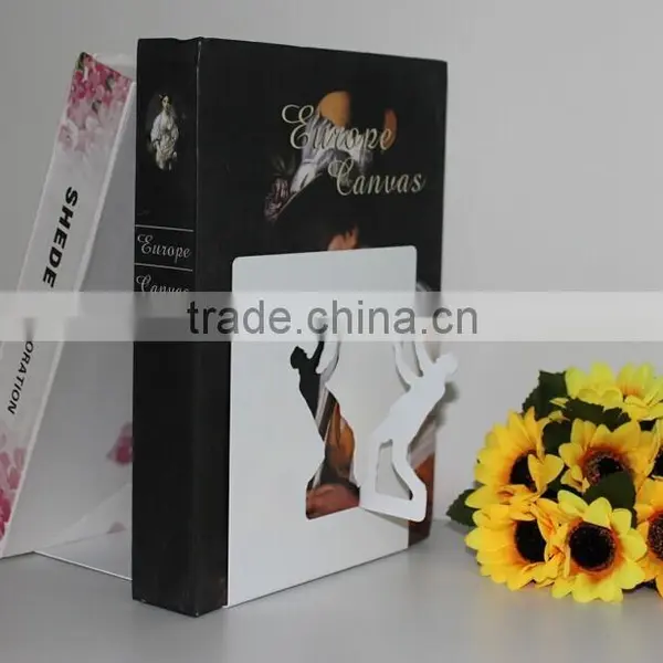 Metal Book Ends With 3D Pattern L1003 photo-2