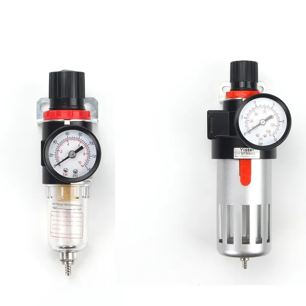 AFR2000/BFR2000/BFR3000/BFR4000 Pneumatic Air Compressor Filter Pressure Regulators Valve With Gauge photo-3