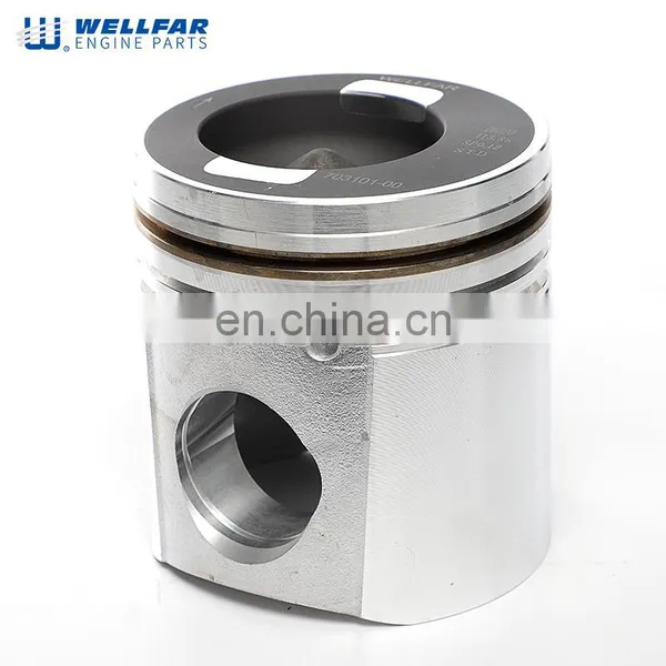 6CTAA Diesel Engine Parts High Performance Piston 114mm For Cummins photo-2