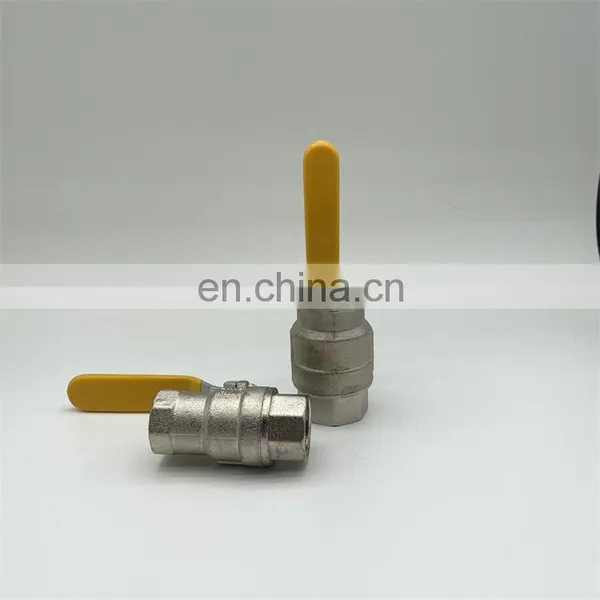 Latest Hot Selling High Quality Custom 1/2 3/4 Zhejiang Zinc Alloy Threaded Long Handle Ball Valve photo-2