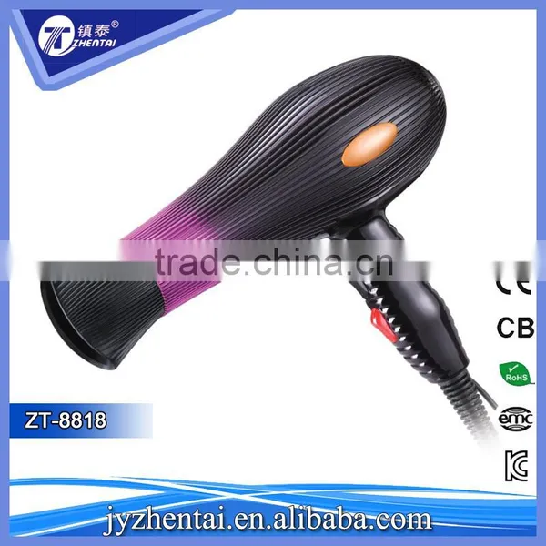 Smooth Line Design Plastic Dryer, Salon Hair Dryer With Diffuser photo-2