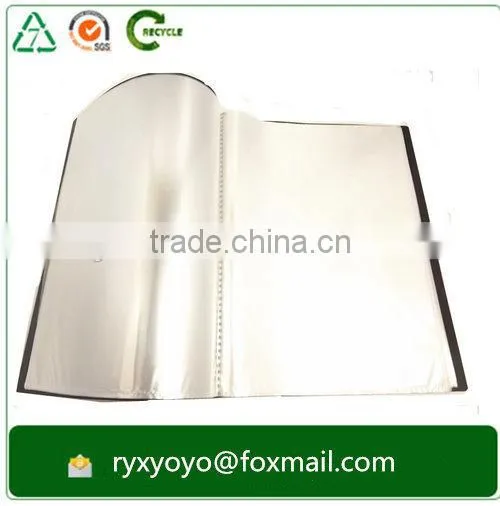 High Quality pp Clear Hard Plastic Pocket File Folder a4 Display Presentation Folder photo-6