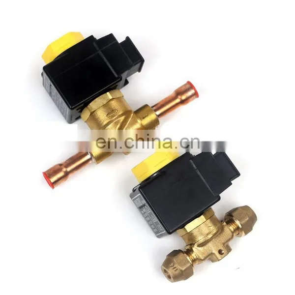 Castel válvula solenóide de 220/230 volts Conexão por soldagem Acoplamento rosqueado Alta qualidade photo-1
