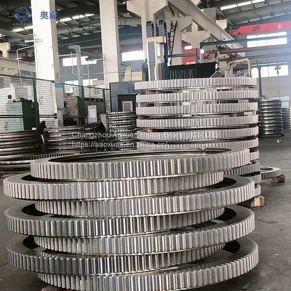 Aoxuan Slewing Ring For Spare Parts of XGMA LIUGONG LONKING YUCHAI Excavator's Bearings photo-5