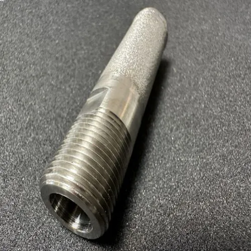 M20 Thread Interface Metal Filter Tube 20 Inch Metal sintered powder filter cartridge Porous Metal Filter Filtration Powder Metallurgy Water Treatment photo-3