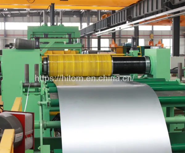 Hydraulic Steel Roll Coil Slitting Line for Pipe Making photo-2