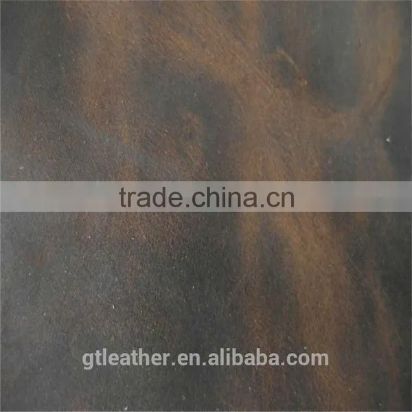 Cow Action Leather Crazy Horse Style for Making Leather Shoes photo-2
