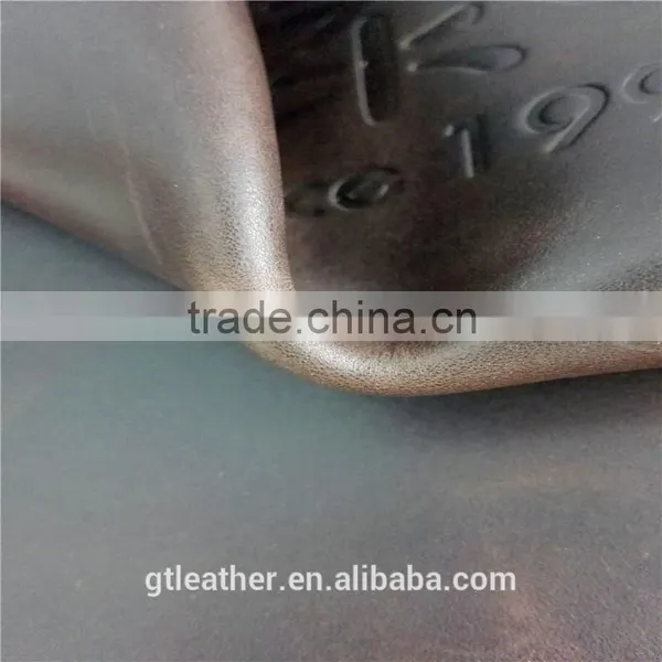 Cow Split Two Tone Pull up Leather photo-5