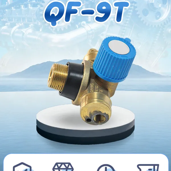 Seiko Brass Qf-9t Cylinder Valve for CNG Tank International Standard Universal Matching